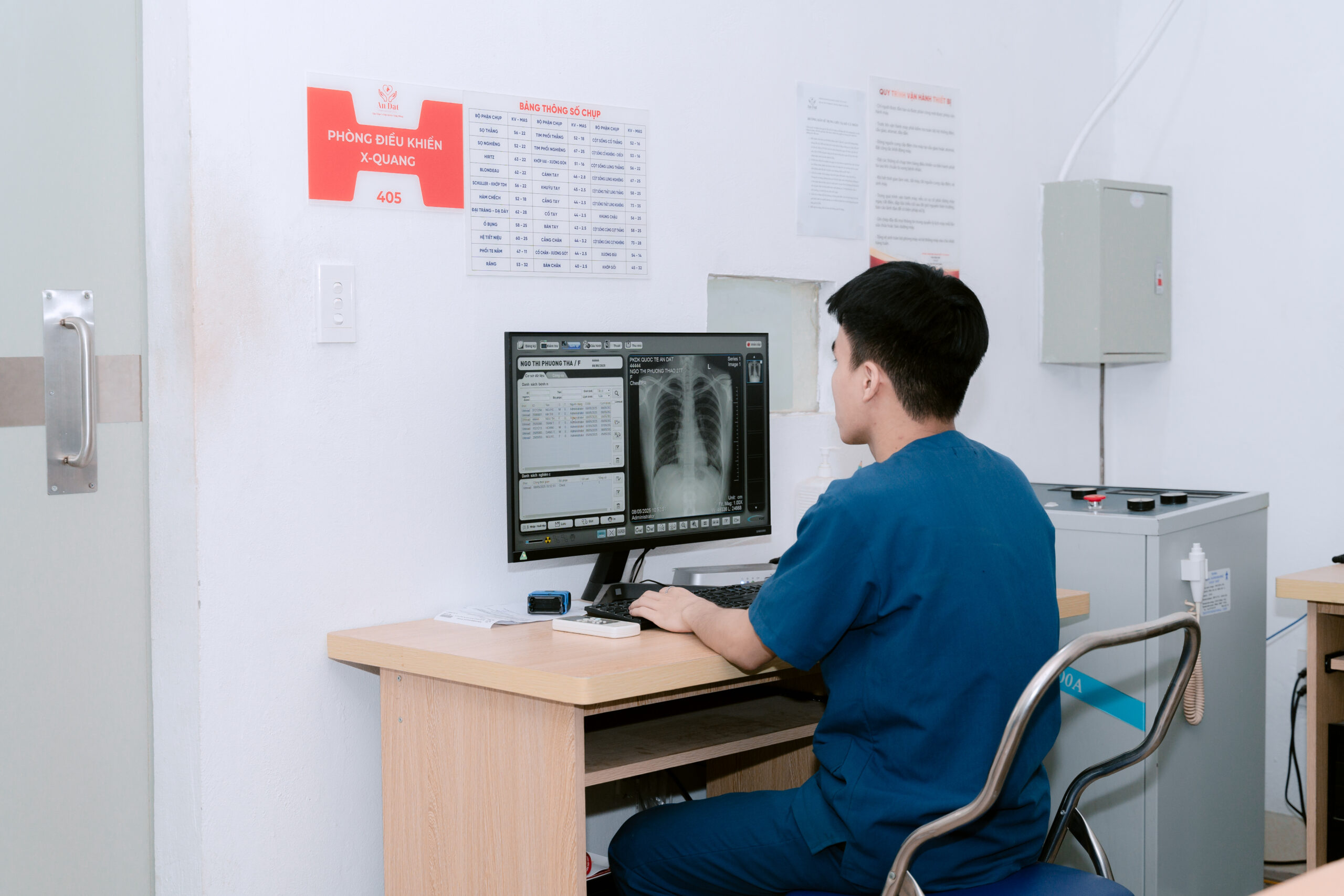 trang thiết bị chẩn đoán hình ảnh An Đạt