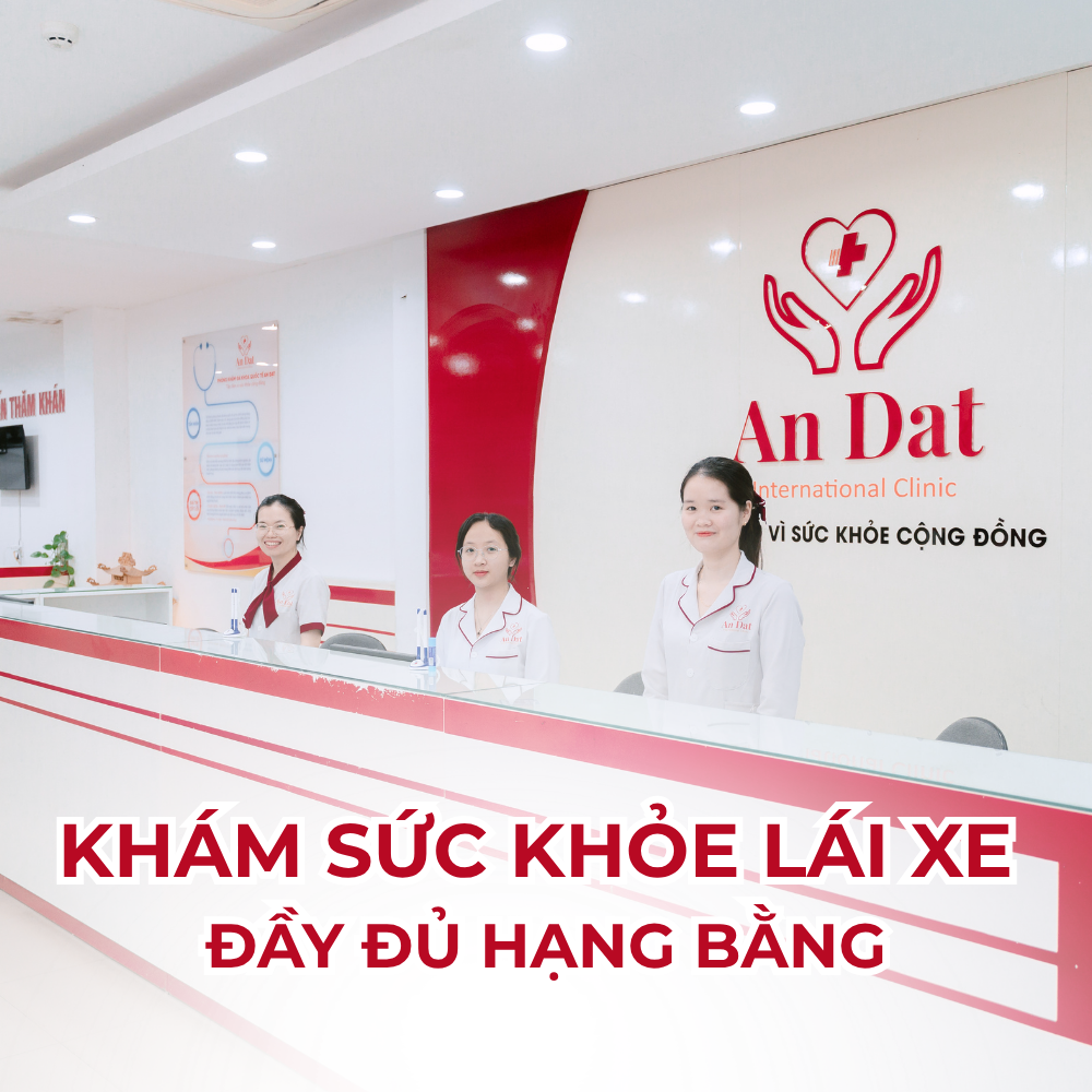 Khám Sức Khỏe Lái Xe Tại An Đạt – Đầy Đủ Hạng Bằng